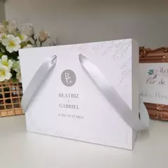 Sacola Personalizada para Convite de Padrinhos de Casamento - pacote c/ 10 unidades - comprar online
