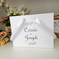 Sacola Personalizada para Convite de Padrinhos de Casamento - pacote c/ 10 unidades - comprar online