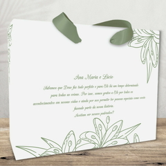 Sacolinha Personalizada para Padrinhos de Casamento - pacote c/ 10 unidades na internet