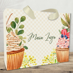 Sacolinha para Lembrancinhas tema Cupcake - pacote com 10 unidades - comprar online