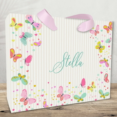 Sacolinha Personalizada para Lembrancinhas tema Borboletas - pacote com 10 unidades - comprar online