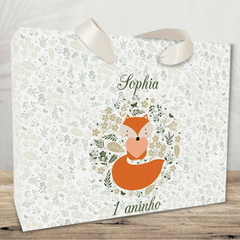 Sacolinha Personalizada Bosque Encantado Raposinha - pacote com 10 unidades - comprar online