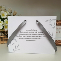 Sacola Personalizada para Convite de Padrinhos de Casamento - pacote c/ 10 unidades - loja online