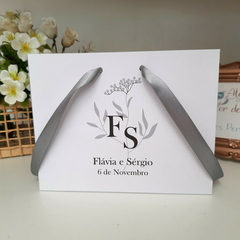 Sacola Personalizada para Convite de Padrinhos de Casamento - pacote c/ 10 unidades - comprar online