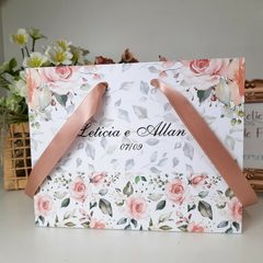 Sacola Personalizada para Convite de Padrinhos de Casamento - pacote c/ 10 unidades - comprar online