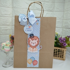 Sacolinha Kraft Personalizada para Lembrancinhas tema Circo – pacote com 10 unidades - comprar online