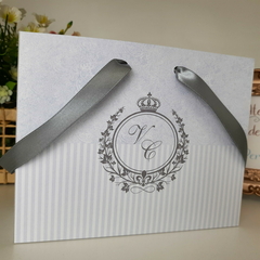 Sacola Personalizada para Convite de Padrinhos de Casamento - pacote c/ 10 unidades - comprar online