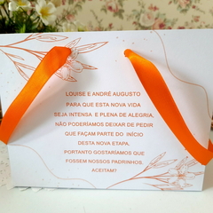 Sacola Personalizada para Convite de Padrinhos de Casamento - pacote c/ 10 unidades na internet