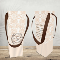 Sacola Personalizada para Mini Bebida ou Taça - pacote com 10 unidades - comprar online