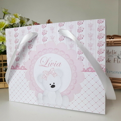Sacola Personalizada para Lembrancinhas tema Ursinha - pacote com 10 unidades na internet
