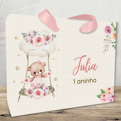 Sacola Personalizada para Lembrancinha de Festa tema Ursinha - pacote com 10 unidades - comprar online