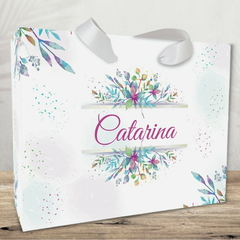 Sacolinha para Lembrancinhas de Festas com temas Florais - pacote com 10 unidades - comprar online