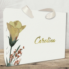 Sacolinha para Lembrancinhas de Festas com temas Florais - pacote com 10 unidades - comprar online