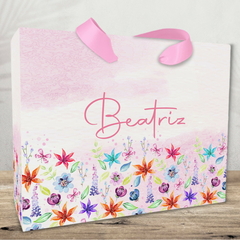 Sacolinha para Lembrancinhas de Festas com temas Florais - pacote com 10 unidades - comprar online