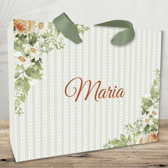 Sacolinha para Lembrancinhas de Festas com temas Florais - pacote com 10 unidades - comprar online