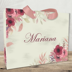 Sacolinha para Lembrancinhas de Festas com temas Florais - pacote com 10 unidades - comprar online