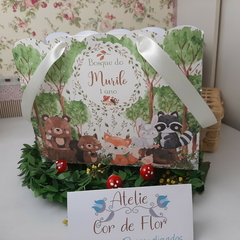 Sacolinha Personalizada Bosque Baby - pacote com 10 unidades - comprar online