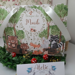 Sacolinha Personalizada Bosque Baby - pacote com 10 unidades na internet
