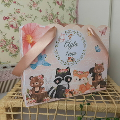 Sacolinha Personalizada tema Bichinhos do Bosque - pacote com 10 unidades - loja online