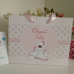 Sacola Personalizada para Lembrancinhas tema Ursinha- pacote com 10 unidades - comprar online