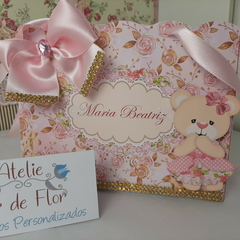 Sacola Personalizada para Lembrancinhas tema Ursinha Luxo - pacote com 10 unidades - comprar online