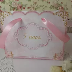 Sacola para Lembrancinha de Nascimento Menina - pacote com 10 unidades - comprar online