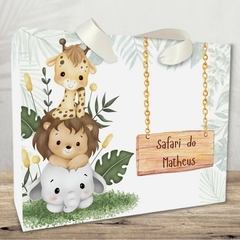 Sacolinha para Lembrancinhas Infantis tema Safari - pacote com 10 unidades - comprar online