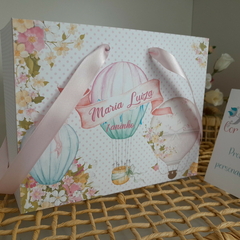 Sacolinha Personalizada para Festa Infantil tema Balões e Flores - pacote com 10 unidades - comprar online