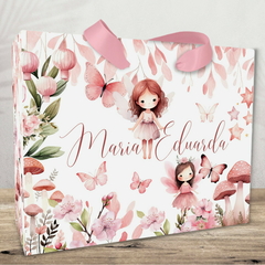 Sacolinha Personalizada para Lembrancinhas tema Jardim das Fadas - pacote com 10 unidades - comprar online
