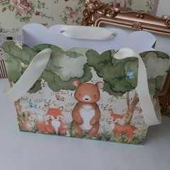 Sacolinha Personalizada tema Bichinhos do Bosque Encantado - pacote com 10 unidades na internet