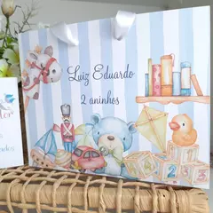 Sacola para Lembrancinha tema Brinquedos - pacote com 10 unidades na internet