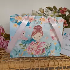 Imagem do Sacolinha Personalizada para Festa Infantil tema Bailarina - pacote com 10 unidades