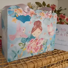 Sacolinha Personalizada para Festa Infantil tema Bailarina - pacote com 10 unidades na internet
