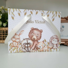 Sacolinha Personalizada Bosque Encantado Menino- pacote com 10 unidades na internet