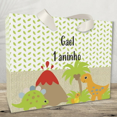 Sacolinha para Lembrancinhas tema Dinossauros - pacote com 10 unidades - comprar online