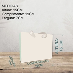 Sacolinha Personalizada tema Bonecas - pacote com 10 unidades - Atelie Cor de Flor