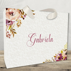 Sacolinha para Lembrancinhas de Festas com temas Florais - pacote com 10 unidades - comprar online