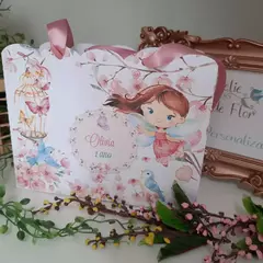 Sacola Personalizada tema Jardim das Fadas - pacote com 10 unidades na internet