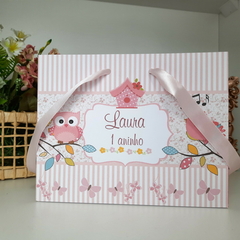 Sacola Personalizada tema Jardim e Passarinhos- pacote com 10 unidades na internet