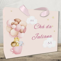 Sacolinha para Lembrancinhas Cha de Bebe Menina - pacote com 10 unidades - comprar online