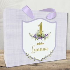 Sacolinha Personalizada para Festa Infantil tema Floral - pacote com 10 unidades - comprar online