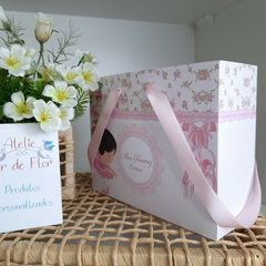 Sacolinha Personalizada para Festa Infantil tema Bailarina - pacote com 10 unidades na internet