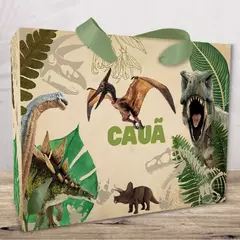 Sacolinha para Lembrancinhas tema Dinossauros - pacote com 10 unidades - comprar online