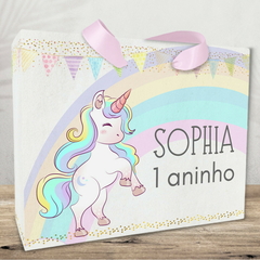 Sacolinha Personalizada para Festas Infantis tema Unicornio - pacote com 10 unidades - comprar online