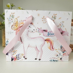 Sacolinha Personalizada para Festas Infantis tema Unicornio - pacote com 10 unidades - comprar online