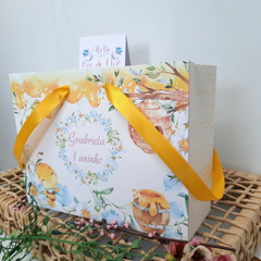 Sacolinha Personalizada para Festa Infantil tema Abelhinhas - pacote com 10 unidades - comprar online