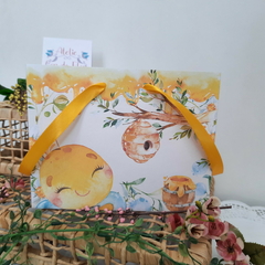 Imagem do Sacolinha Personalizada para Festa Infantil tema Abelhinhas - pacote com 10 unidades