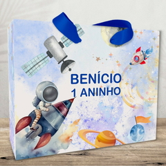 Sacolinha Personalizada para Festa Infantil tema Astronauta - pacote com 10 unidades - comprar online