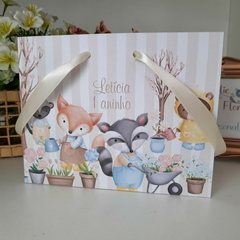 Sacolinha Personalizada Bosque Encantado Menina - pacote com 10 unidades - comprar online