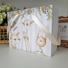 Sacolinha Personalizada Infantil tema Bichinhos do Bosque Encantado - pacote com 10 unidades na internet